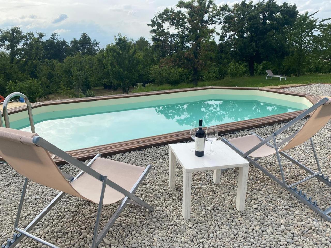 La Casa Di Roby-1 Appartamento La Morra Con Piscina Exteriör bild
